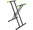 Gravity KSX2 Double Braced Keyboard Stand X-Frame w/ VariFoot