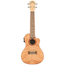 Lanikai Flamed Maple Series Concert AC/EL Ukulele in Natural Satin Finish