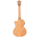 Lanikai Flamed Maple Series Tenor AC/EL Ukulele in Natural Satin Finish