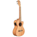 Lanikai Flamed Maple Series Tenor AC/EL Ukulele in Natural Satin Finish