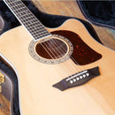 Washburn Heritage HD10SCE Acoustic-Electric Cutaway Dreadnought Guitar Natural