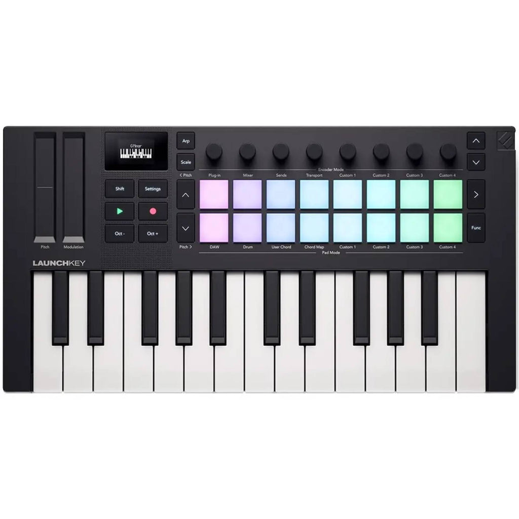Novation Launchkey Mini MK4 25Note MiniController MIDI Keyboard
