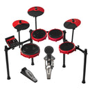 ALESIS NITRO MESH KIT EIGHT PIECE ELECTRONIC DRUMKIT, SPECIAL EDITION RED.