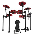 ALESIS NITRO MESH KIT EIGHT PIECE ELECTRONIC DRUMKIT, SPECIAL EDITION RED.
