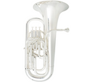 Besson International Euphonium 767 Fully Compensating - Silver Plate