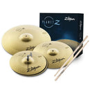 Pearl Roadshow-X 22" Fusion Plus Kit + Zildjian Cymbals/Stool/Sticks - Pure White