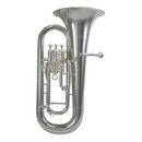 Schagerl SLEP800S 3-Valve Bb Euphonium - Silver Plate