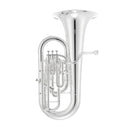 Jupter JTU-1020S E-flat Tuba 3 +1 Valve, Silver Plated Finish