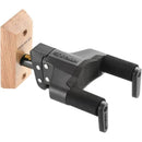 Hercules GSP38WBPLUS Guitar Wall Hanger w/ Wood Base Short Arm