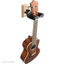 Hercules GSP38WBPLUS Guitar Wall Hanger w/ Wood Base Short Arm
