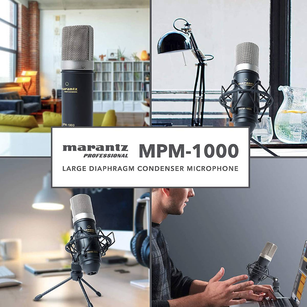 Marantz Professional MPM-1000 Large Diaphragm Condenser Microphone –  Allegro Education Supplies