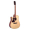 Gilman GD10CELH Left-Handed Dreadnought Acoustic Guitar with Pickup in Natural Satin