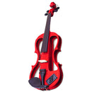 Carlo Giordano EV202 Series 4/4 Size Electric Violin in Red