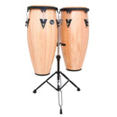 LP LATIN PERCUSSION LPA647-AW Set Conga 11"+12" Natural Wood