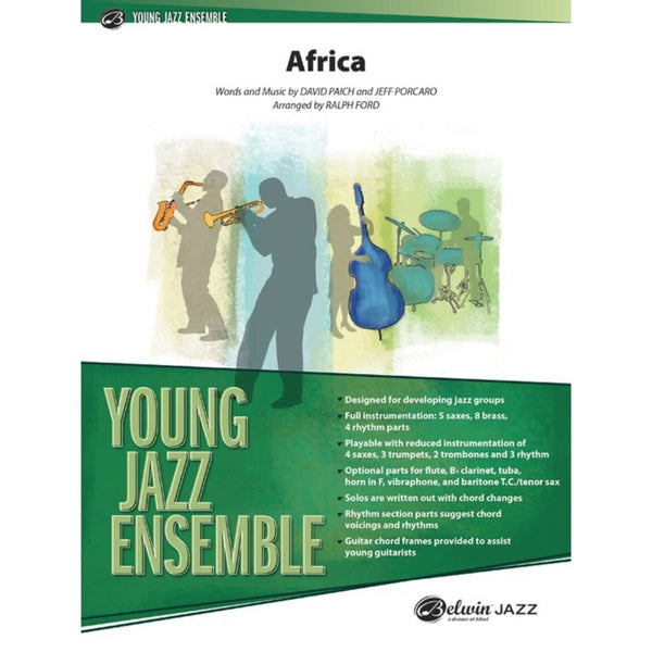 Africa - Belwin Jazz Ensemble Grade 2 (Medium Easy)