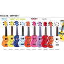 Mahalo U-Smile Series Soprano Ukulele - All Colours Available!