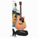 Washburn AD5CENPACK Apprentice Acoustic Cutaway Electric Pack – Natural