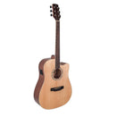 TIMBERIDGE '1 Series' Acoustic-Electric Dreadnought Cutaway Guitar (Natural Satin)