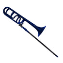 ZO Plastic Bb/F Trombone - Blue Blast