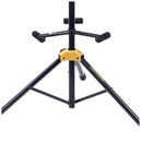 Hercules GS432B Plus Auto Grip System (AGS) Triple Guitar Stand w/ Foldable Backrest