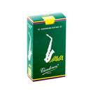 Vandoren JAVA Alto Sax Reeds - Green (Box of 10)