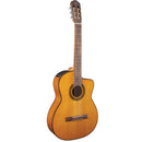 Takamine GC1 Series AC/EL Classical Guitar with Cutaway in Natural Gloss Finish