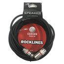 Carson 30 Foot XLR To XLR Cable Professional Heavy Duty XLR (M) To XLR