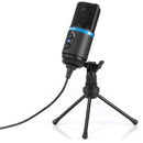 IK Multimedia iRig Mic Studio iOS/USB Condenser Mic (Black)