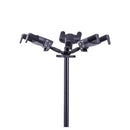Hercules GS432B Plus Auto Grip System (AGS) Triple Guitar Stand w/ Foldable Backrest