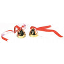 Chinese Style Brass bells w/ribbon