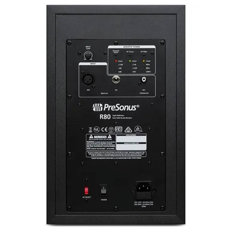 Presonus R80 8" AMT Studio Monitor (Pair)