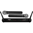 Shure SVX288PG58 Dual Wireless Handset (2) Mic System J9