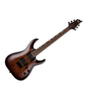 ESP LTD Horizon Series H-200FM Flamed Maple Electric Guitar (Dark Brown Sunburst)