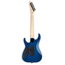 ESP LTD MH Series MH-203QM Quilted Maple Electric Guitar (See Thru Blue)