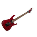 ESP LTD M Series M-200FM Flamed Maple Electric Guitar (See Thru Red)