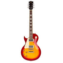 SX Les Paul Style Left Hand Electric Guitar Kit in Cherry Sunburst