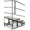 Alges Choral Riser – Back Rail for 3rd Step