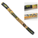 Didgeridoo 1M Didgeridoo Orange Spirit Animal Dot Art