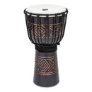 TOCA 8" Carved Series Wooden Djembe African Rope Tuning