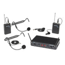 Samson Concert 288 Presentation Headset (2) Dual-Channel Wireless System