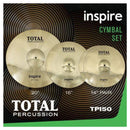 Total Percussion Inspire Series Cymbal Set 14" 16" 20"