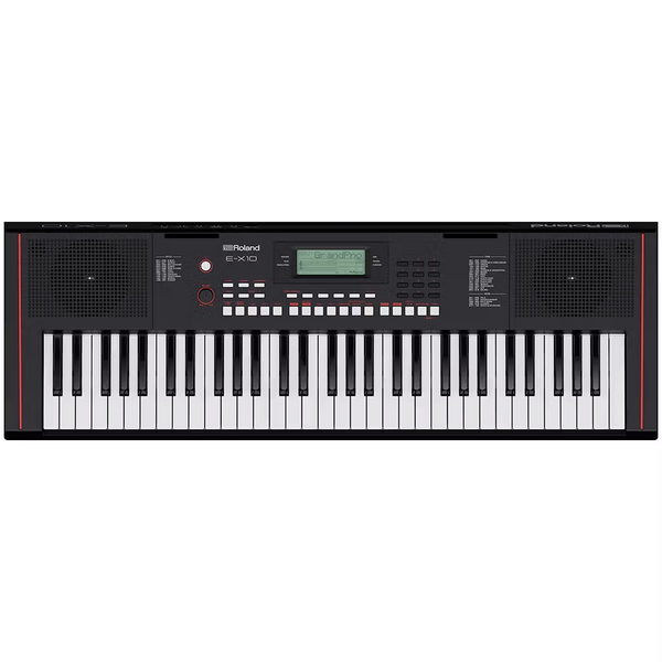 Roland E-X10 Portable Arranger Keyboard w/ Speaker System & Battery Powered Operation