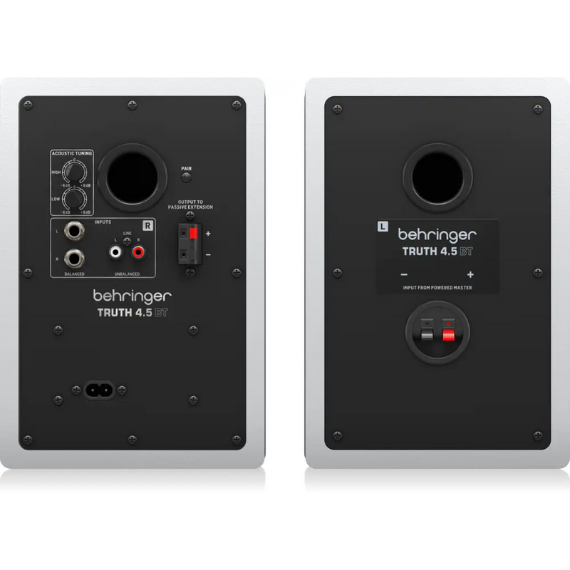 BEHRINGER TRUTH 4.5 BT-WH MONITORS WITH BLUETOOTH