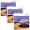 D'Addario EJ26-3D Phosphor Bronze Acoustic Guitar Strings 3-PACK - Custom Light (11-52)