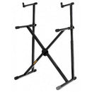 Hercules KS210B EZ-LOK Double-X 2 tier Keyboard Stand