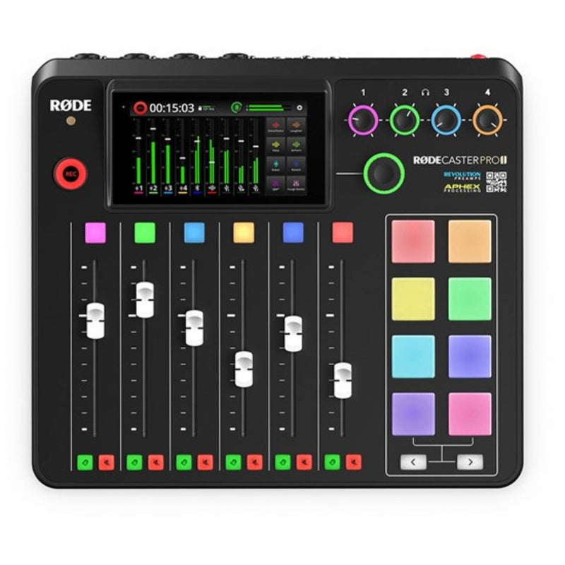 Rode RodeCaster Pro II Audio Production Studio w/ Aphex Processors