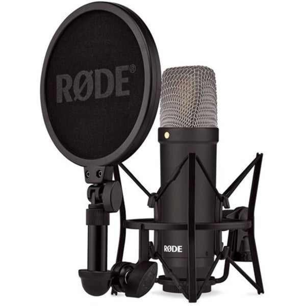 Rode NT1 1" Cardioid Condenser Microphone With Interface & Shock Mount