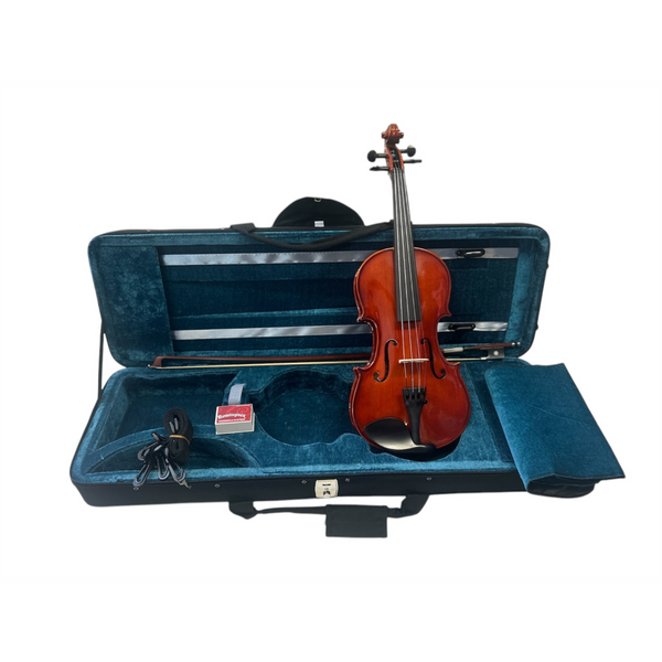 ERNST KELLER VN880 VIOLIN OUTFIT WITH OBLONG CASE