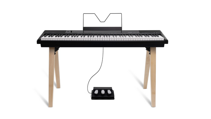 RECITALHOME 88-Key Contemporary Digital Piano with Wood Stand