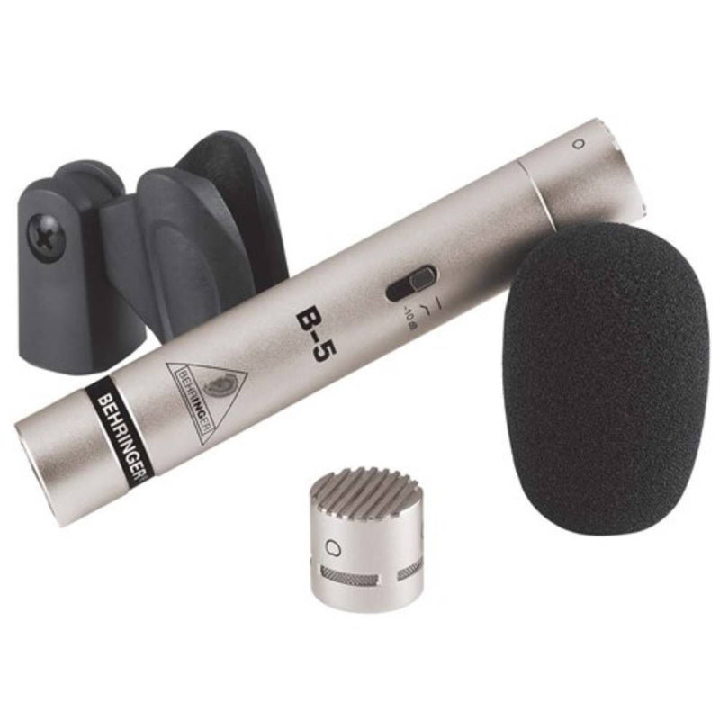 Behringer B-5 Studio Condenser Mic w/ 2 Interchangeable Caps